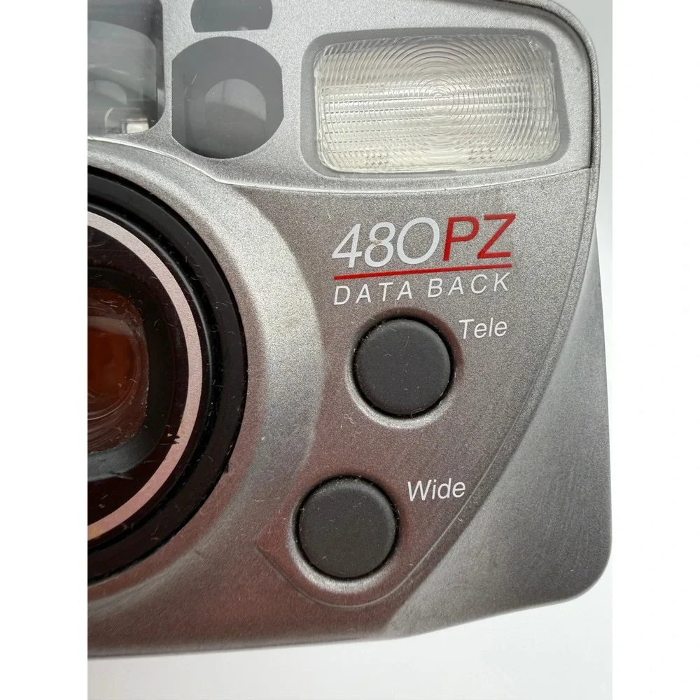 Vivitar Series 1 480PZ Data Back 35mm Film Camera Silver 38-70mm AF7513680